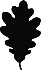 oak leaf silhouette