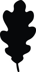 oak leaf silhouette