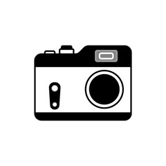 camera icon, vector illustration, symbol, design logo template pictogram, for ui or ux isolated on white for mobile app, editable