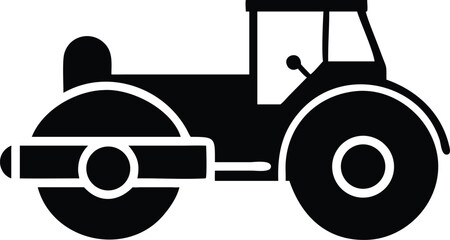 road roller silhouette