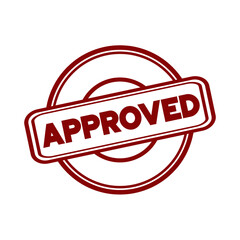 Approved stamp