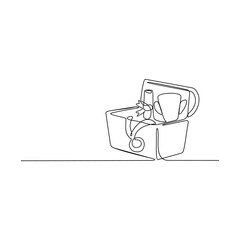 Drawing education concept of winding lines form a treasure map with various achievements: elementary school diplomas, champions, scholarships, college degrees. A path full of intellectual adventures