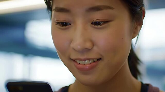 Woman receives daily personalized workout plan on fitness app&mdash;optimizing her busy schedule with a tailored micro-exercise routine for health and wellness.