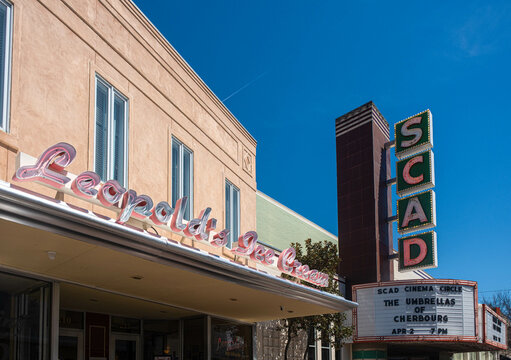 Leopolds Ice Cream and SCAD in Savannah Georgia