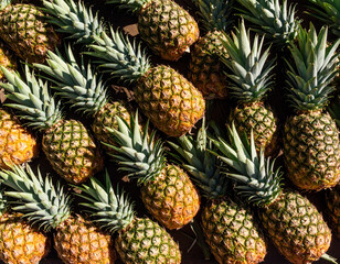 Obraz premium Pineapple still life photograph