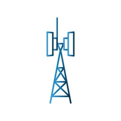 Signal Tower icon design template