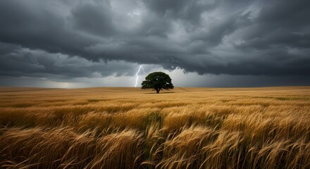 Man strolling through a field with his loyal dog, enjoying the open air