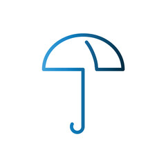 Umbrella icon design template