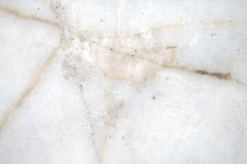 Marble surface with unique pattern and subtle coloration