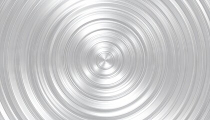 Obraz premium Abstract Metallic Silver Circles Background