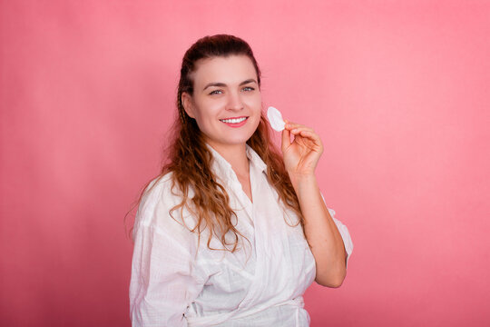 Beautiful woman with her skin care routine, spa day, skin treatment, natural beauty days, botox