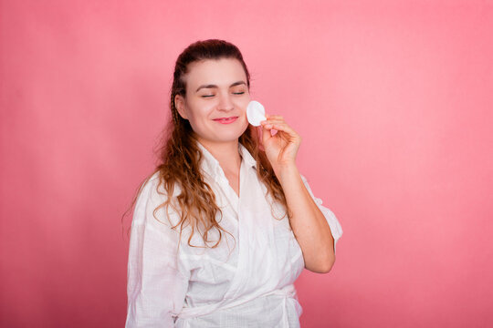 Beautiful woman with her skin care routine, spa day, skin treatment, natural beauty days, botox