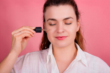 Beautiful woman with her skin care routine, spa day, skin treatment, natural beauty days, botox