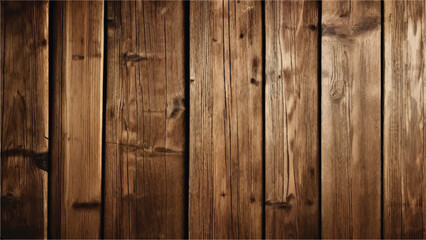Brown wooden background. Wooden planks. Wood texture. Natural wooden wall background or texture.	