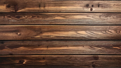 Fototapeta premium Brown wooden background. Wooden planks. Wood texture. Natural wooden wall background or texture. 