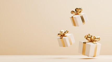 Elegant Floating Gifts: A Celebration of Luxury and Giving