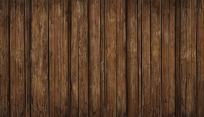 Naklejka premium Brown wooden background. Wooden planks. Wood texture. Natural wooden wall background or texture. 