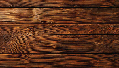 Brown wooden background. Wooden planks. Wood texture. Natural wooden wall background or texture.	
