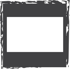 Obraz premium Squares decorative frame with in rectangle border for card, tag, invitation