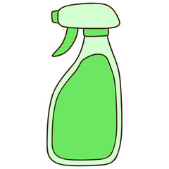 illustration of a spray bottle