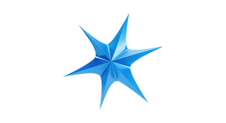Obraz premium Blue star shape decoration