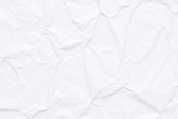 Obraz premium white crumpled paper texture background 1