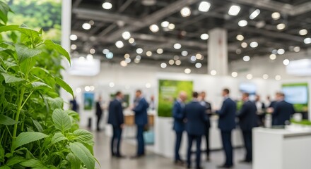 People at Business Fair