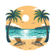 very beautiful beach view