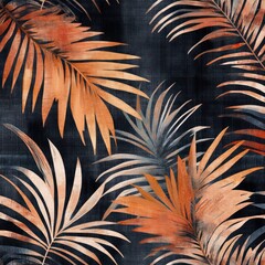 seamless pattern with feathers By Generated AI