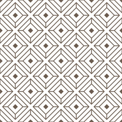 Seamless geometric abstract pattern with a modern style