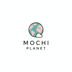 Fototapeta premium Mochi Planet – A Taste of the World in Every Bite!