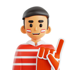 Fans 3D Icon