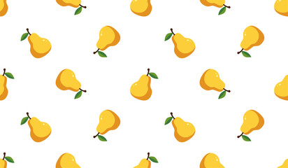 Seamless pattern with peaches for banners, cards, flyers, social media wallpapers, etc.