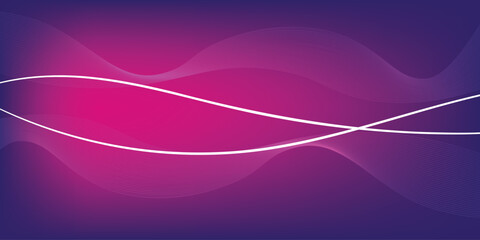 Abstract Purple and Pink Wave Background Elegant Swirls and Fluid Design