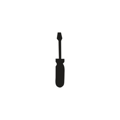 minus screwdriver vector illustration of a tool for tightening or loosening types of bolts or screws that have a minus or flat tip