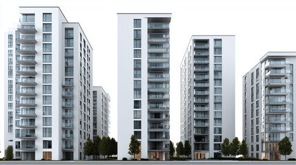 Contemporary Residential Towers with Minimalist Design