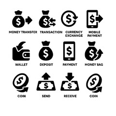Financial and Payment Icons