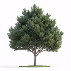 Lush Green Tree Foliage in a Scenic Nature Landscape Vibrant Plant Life in Eco-friendly Wilderness