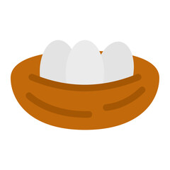 egg in the nest icon