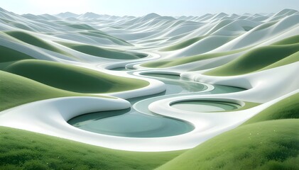 golf course green grass