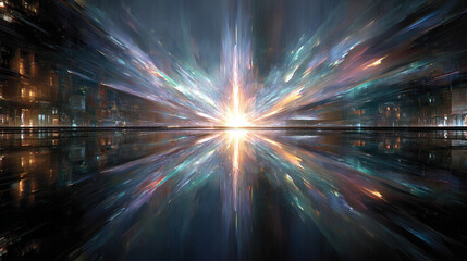 Ultra futuristic abstract digital background featuring dynamic tech elements, glowing lines, and intricate circuitry patterns. A vibrant high-tech design symbolizing innovation and digital advancement