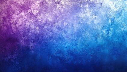 Abstract blend of vibrant purple and blue hues, textured