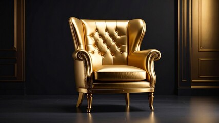 luxury armchair in a room