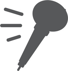 High-Quality Microphone Icon Sound Recording, Podcast, Voiceover, Audio, Broadcast