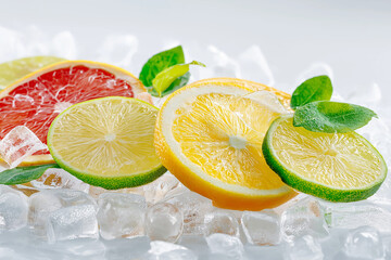 lime with ice