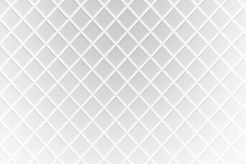 Fototapeta premium White Geometric Diamond Grid Pattern Background with Clean and Modern Aesthetic