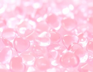 Valentines Day Jelly Candys Generated image