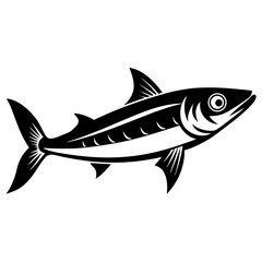 Pencil Sketch Black and White Camellia with Leaves