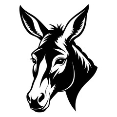 Pencil Sketch Black and White Peacock Head Detail