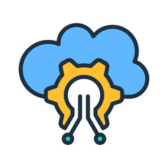 Cloud Automation Icon